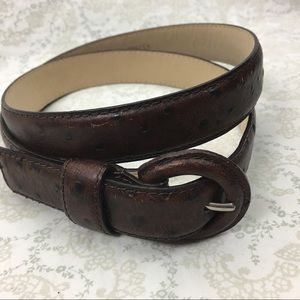 Via Spiga Genuine Italian Leather Belt